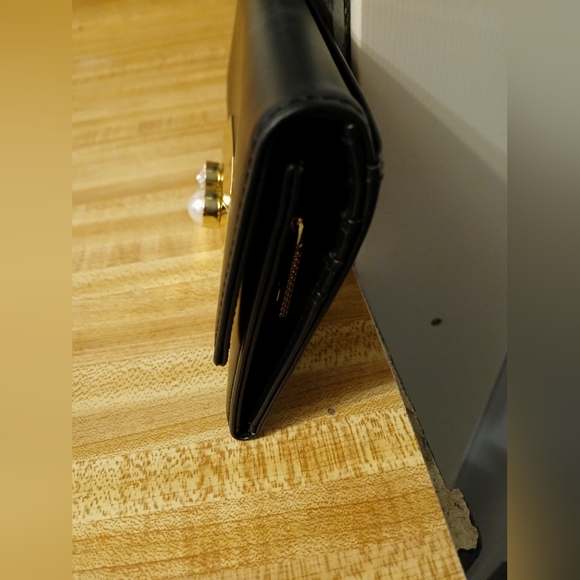 Ted Baker Like NEW Stunning Long Black Wallet - Picture 12 of 13